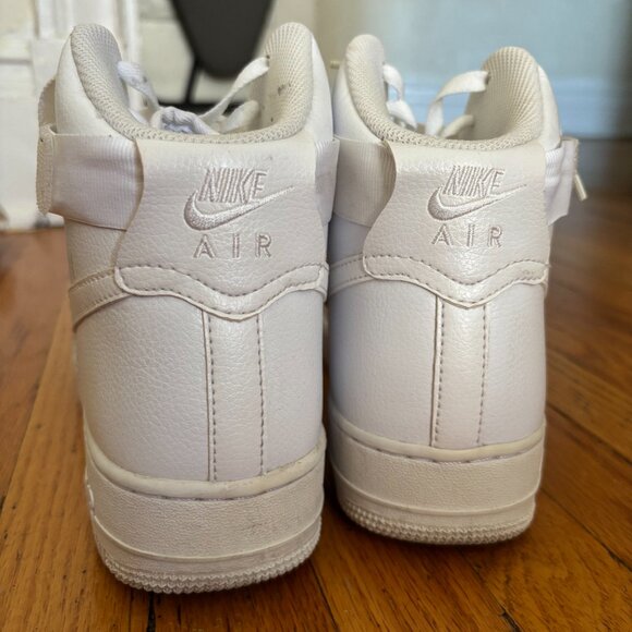 Nike Air Force 1 High '07 Triple White | Men’s 8.5 / Women’s 10 - Picture 5 of 9